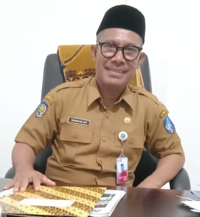 Kepala Dinas Sosial Kota Ternate, Burhanuddin Abdul Kadir.